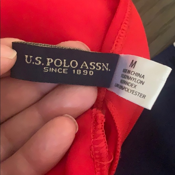 U.S Polo Assn. Red and Blue Bikini NWOT - Picture 6 of 7